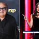 Photo credits: Left: Danny DeVito (Leon Bennett/Getty Images), Right: Aubrey Plaza (Tommaso Boddi/Getty Images)